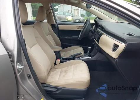 2015 Toyota Corolla Le из США, поврежденный, VIN 2T1BURHE7FC467089